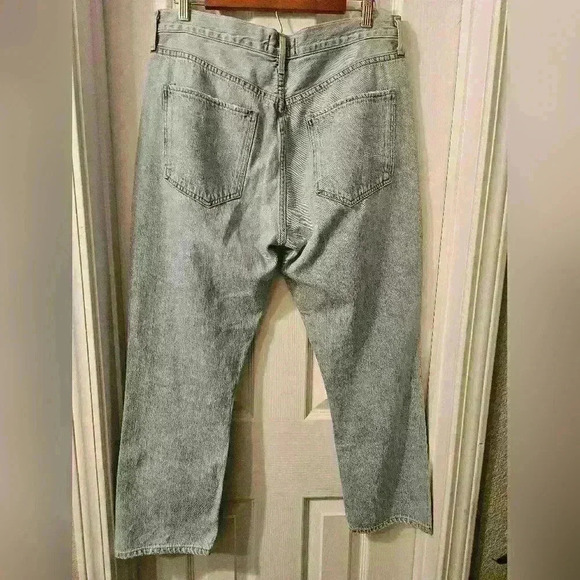 AGOLDE Riley High Rise Straight - Picture 4 of 7